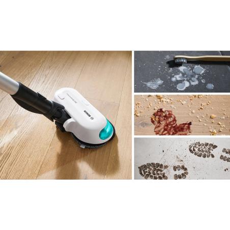 Bosch BCS71HYG4 Aspiradora, aspiradora y mopa sin cable 2 en 1 Unlimited 7 ProHygienic Aqua White