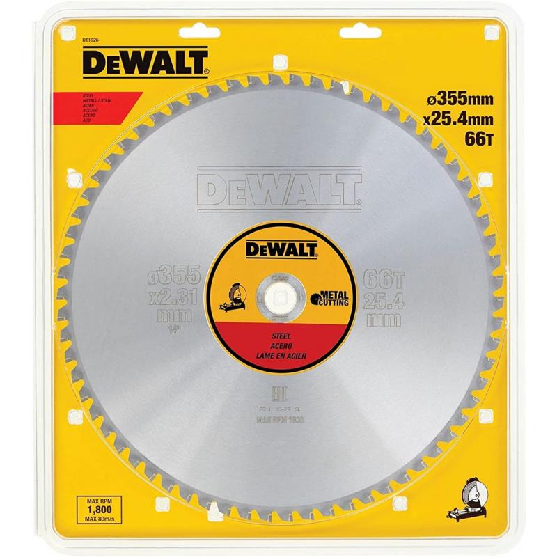 DeWALT ‎DT1926-QZ hoja de sierra circular 1 pieza(s)
