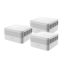 Sistema Wi-Fi Mesh Meshtriax3000 Strong (Wi-Fi Mesh) Dual Band (2,4 Ghz / 5 Ghz) Wi-fi 6 (802.11ax) Bianco 3 Interni