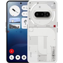 Nothing Phone 3a, 128GB, 32 MP front camera, 30x ultra zoom, 50W fast charging, 6.77 FHD+ AMOLED display, White