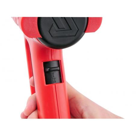 Yato YT-82288 pistola de calor Pistola de aire caliente 500 l/min 550 °C 2000 W Negro, Rojo