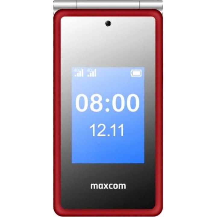 Teléfono Móvil Maxcom Comfort MM835 para Personas Mayores/ 4G/ Rojo