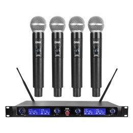 DNA WM4 VOCAL SET Microfone sem fio 4x Broadcast