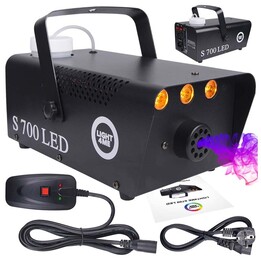 Light4Me S 700W LED Nebel- und Rauchmaschine mit Fernbedienung Efek.