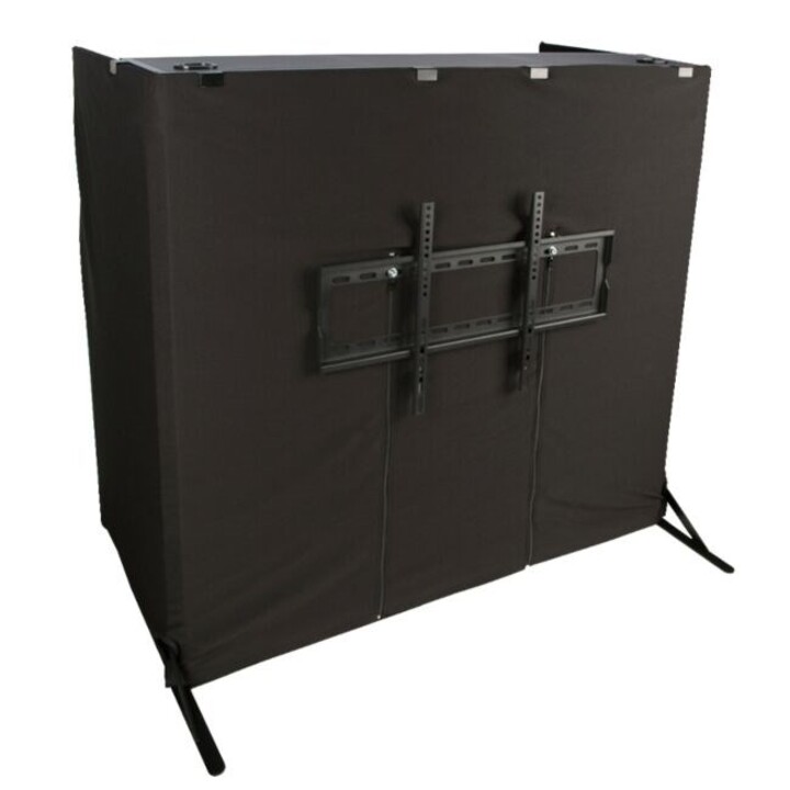 DJ table mount for TV screen holder
