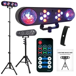 LIGHT4ME MAGIC BAR palla da discoteca LED effetto PAR + supporto