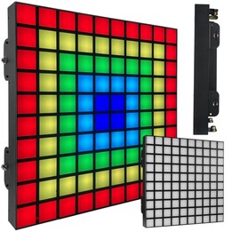 Luminária com efeito de luz RGB MATRIX PANEL 1010