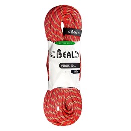 BEAL Kletterseil virus 10mm Länge 80m Farbe pink