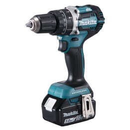Makita DHP484RTJ taladro Sin llave 1,8 kg Negro, Azul