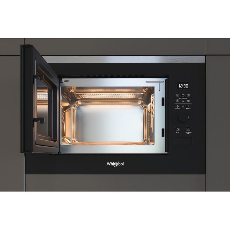 Whirlpool WMF250G Acero inoxidable Microondas con grill Integrado 25 L 900 W