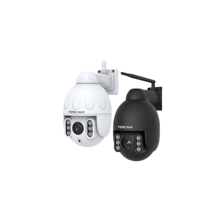 Câmera de segurança IP externa Foscam SD4-WB 2304 x 1536 pixels para montagem em parede