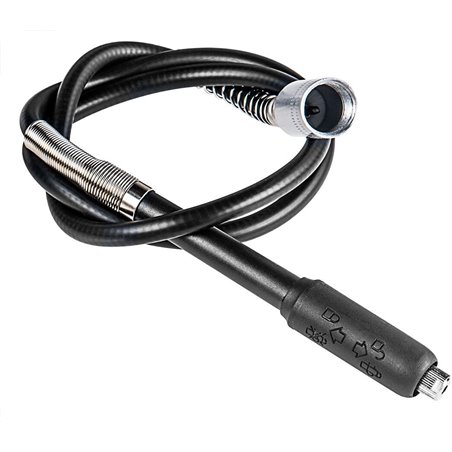 Miniamoladora 170W, velocidad 8000-35000 r.p.m., indicador de velocidad, caja de plástico con eje flexible y accesorios 190pcs