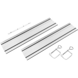 Graphit TOP-58G495-732, Führungsschienen für Säge, Grau