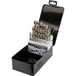 Ensemble de forage HSS-Co 1.0 - 13,0 mm / 25 pièces