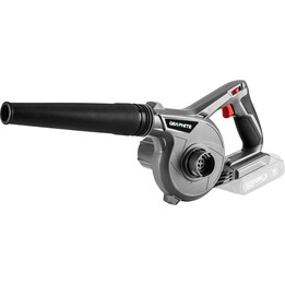 Graphite TOP-58GE118, 18V Kompaktes Werkstatt- und Gartengebläse, tragbares Design, Grau