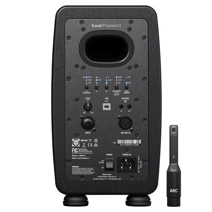 IK Multimedia iLoud Precision 5 - Aktivmonitor, schwarz
