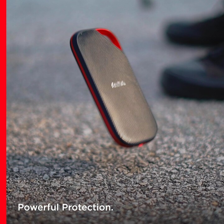 Externe SSD|SANDISK|Extreme Pro|4TB|USB-C|Schreibgeschwindigkeit 3700 MBytes/s|Lesegeschwindigkeit 3800 MBytes/s|SDSSDE82-4T00-G