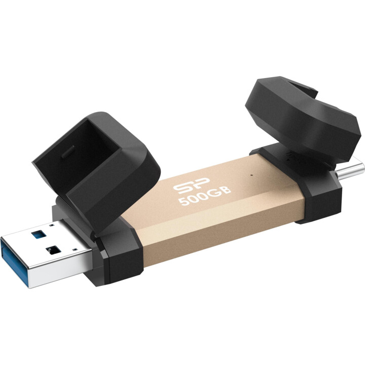 SSD Silicon Power DS72 500 GB Doppia USB 3.2