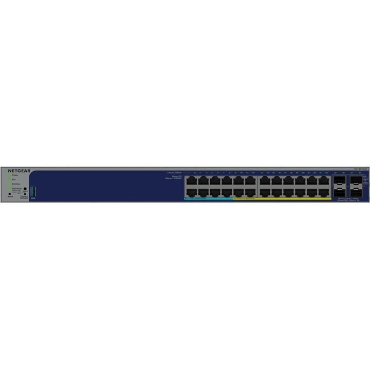 NetGear GS728TXUP - Switch Gigabit gestionado PoE 1U
