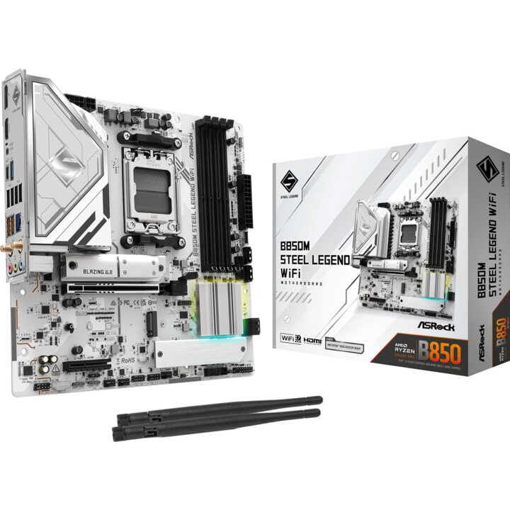 Scheda madre ASRock B850M Steel Legend WIFI Socket AM5