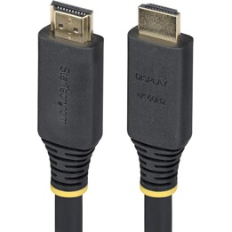 StarTech.com Câble HDMI Haut Débit Actif de 10m, 4K 60Hz/1440p 144Hz, HDR10/HDCP 2.2/ARC, 18Gbps, Cordon HDMI, UHD HDMI 2.0 pour