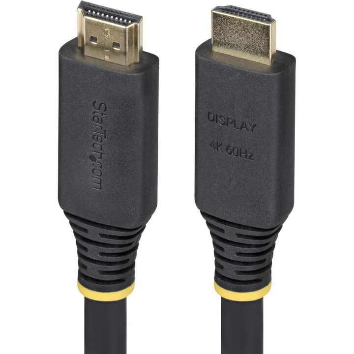 StarTech.com Cable HDMI Activo de Alta Velocidad de 15m - 4K 60Hz/1440p 144Hz - HDR10/HDCP 2.2/ARC - 18Gbps - Cable UHD - Cable 