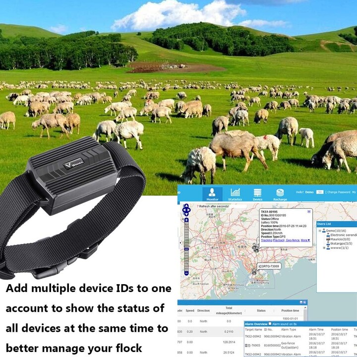 Rastreador GPS TKSTAR TK919 - GPS-Lokalisierung
