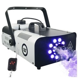 LIGHT4ME FOG 1200 LED generatore di fumo e nebbia con telecomando