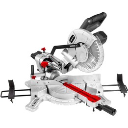 Graphite 58GE121, Ingletadora Corredera 18V Energy+, Hoja 210mm Corte Precisión, Gris