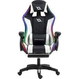 PowerGaming LED RGB Chaise repose-pieds noir+blanc