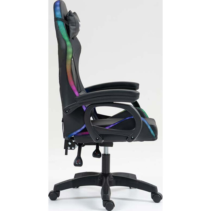 PowerGaming LED RGB Silla Negro