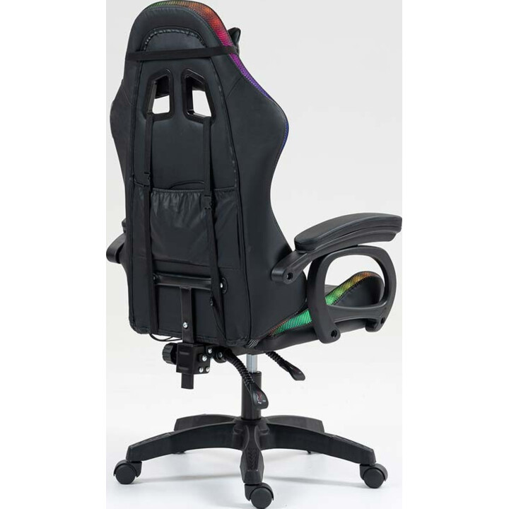 PowerGaming LED RGB Silla Negro