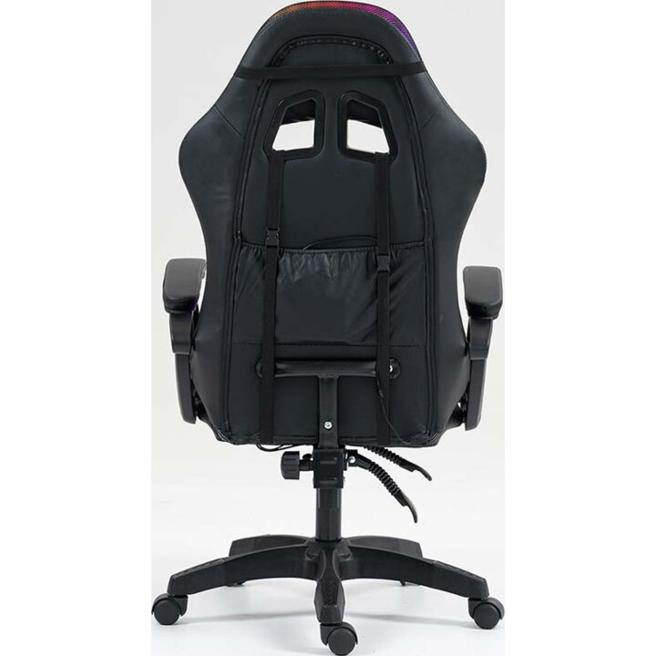PowerGaming LED RGB Silla Negro