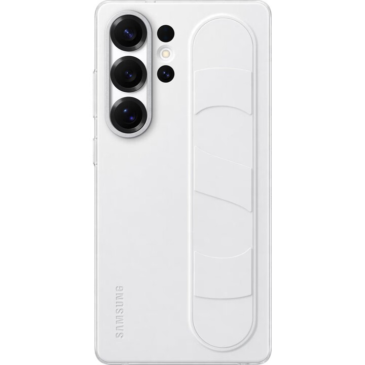 Capa de suporte branca s25 ultra