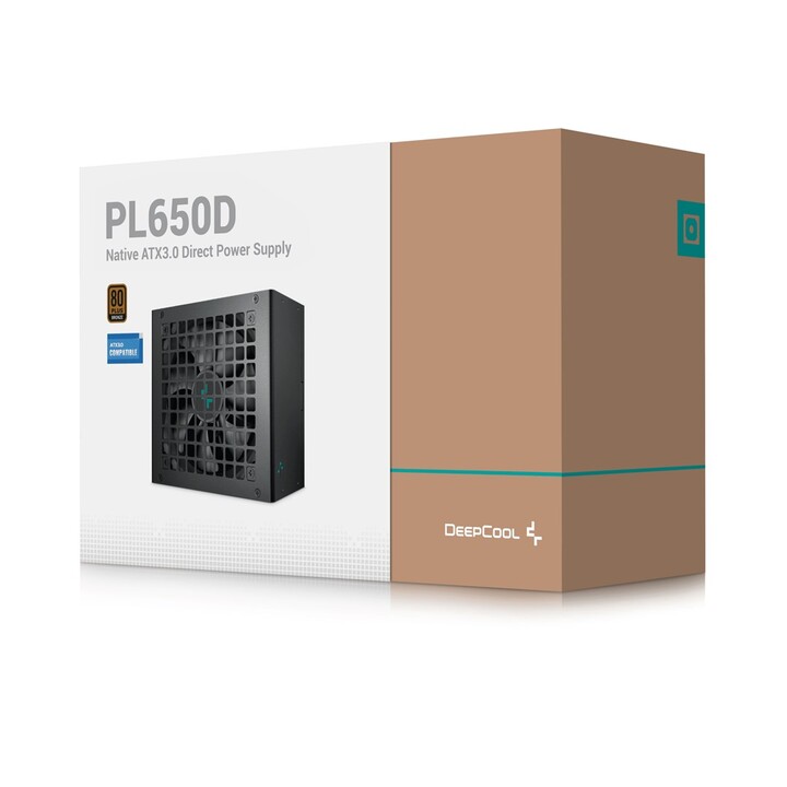 Alimentatore DeepCool PL650D 650W 20+4 pin ATX Nero