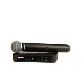 Shure BLX24E/B58-H8E - Sistema vocal sem fio com microfone Beta 58A