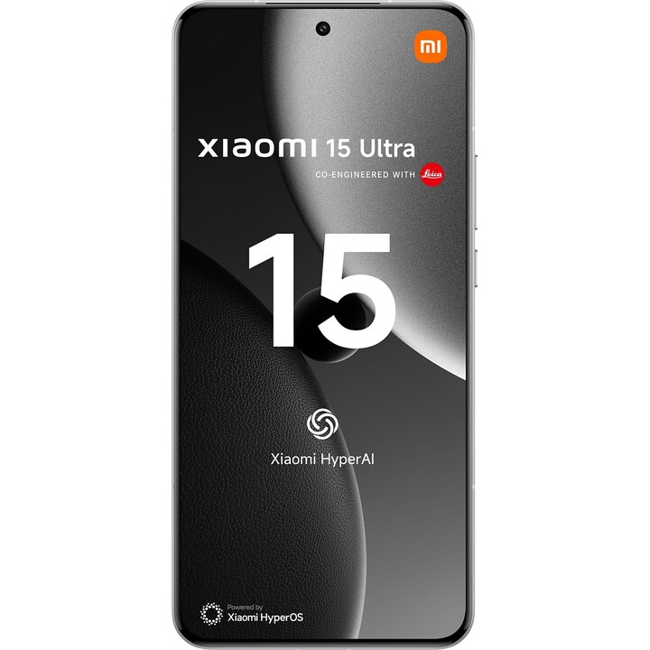 Xiaomi 15 Ultra, 16+1TB, Leica Summilux Optical Lens, Snapdragon 8 Elite, 6,73 120 Hz WQHD+ Amoled Display, Chrom Silber