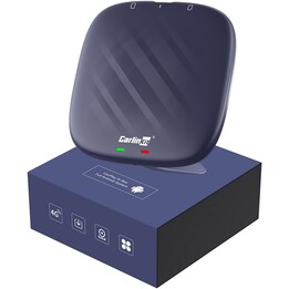 Carlinkit CPC200-TBOX Plus 8Go/128Go 4G LTE Bleu - Internet AI Box compatible avec CarPlay et Android Auto