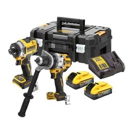 DeWalt Combo-Set 18V DCK2200H2T (DCD1007 + DCF860) 2x5,0Ah POWERSTACK TSTAK