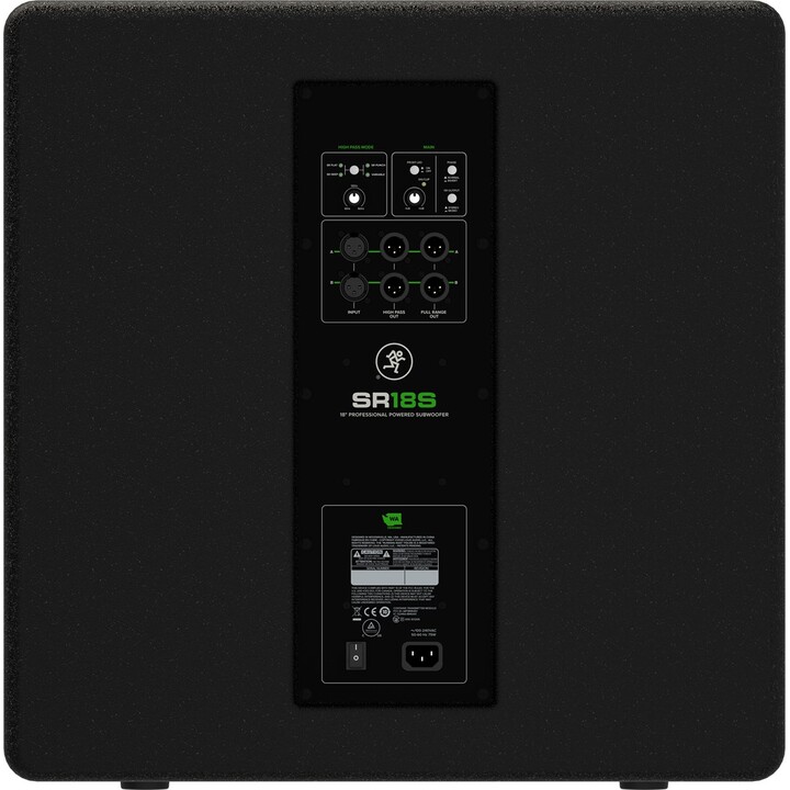 Mackie SR18S Black 1600 W
