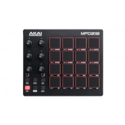 Akai MPD218 mezclador DJ Negro