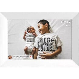 Denver photo frame with FRAMEO HD 10.1" 16GB ,white