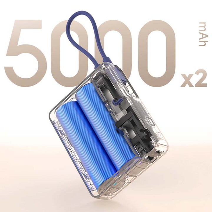 Xiaomi 33W Power Bank 10000mAh (cavo integrato) Blu