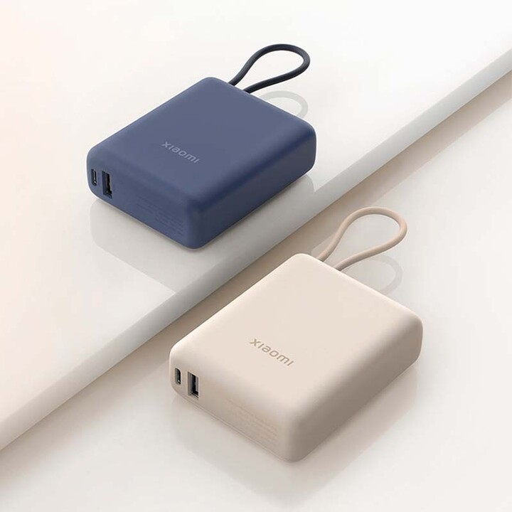 Xiaomi 33W Power Bank 10000mAh (cavo integrato) Blu