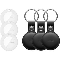 Localizador MiTag preto (pacote com 3 unidades)