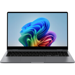 Samsung Galaxy Book5 360 Core Ultra 7 de 15,6", 256 V, 16GB de RAM + 1 TB de SSD, gris piedra lunar, teclado QWERTZ DE
