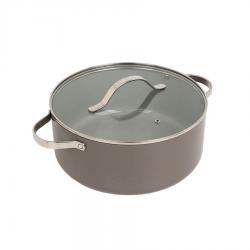 Olla con tapa MAESTRO MR-4009 (MR-4009-18) 18 cm 1,9 l Gris