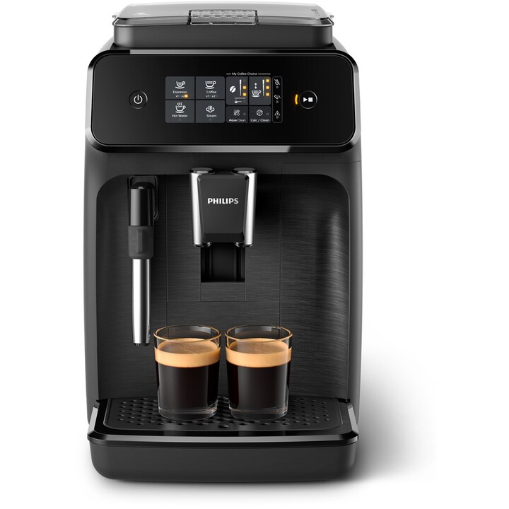 Philips 1200 series Serie 1200 Espumador de leche clásico EP1220/00 Cafetera Espresso superautomática, 2 bebidas​