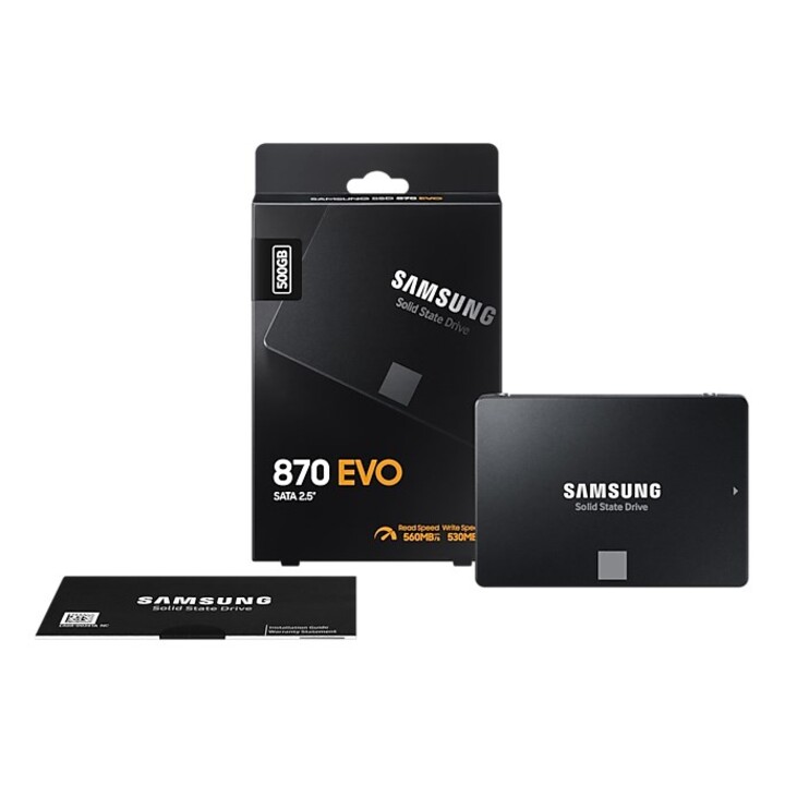 Samsung 870 EVO 500 GB 2,5" Serial ATA III V-NAND MLC