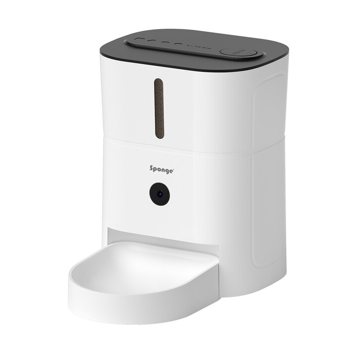 SPONGE Pet Feeder Smart Camera - Distributore di cibo per animali domestici intelligente - 3L